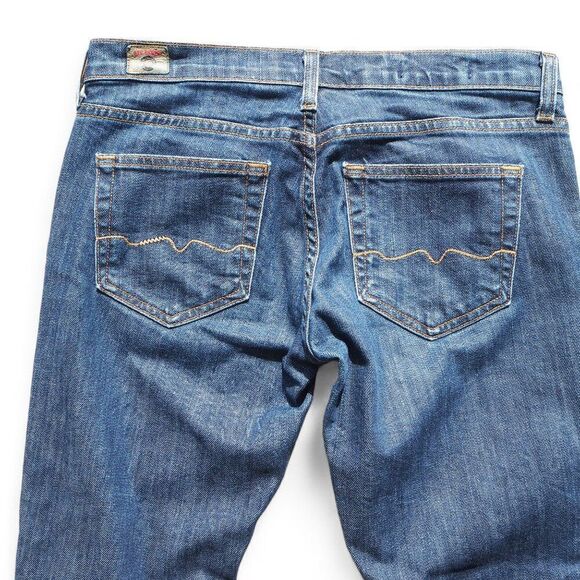 Red Engine 125-12 Dark Wash Skinny Jeans Made in USA Women's 30 - Picture 9 of 14